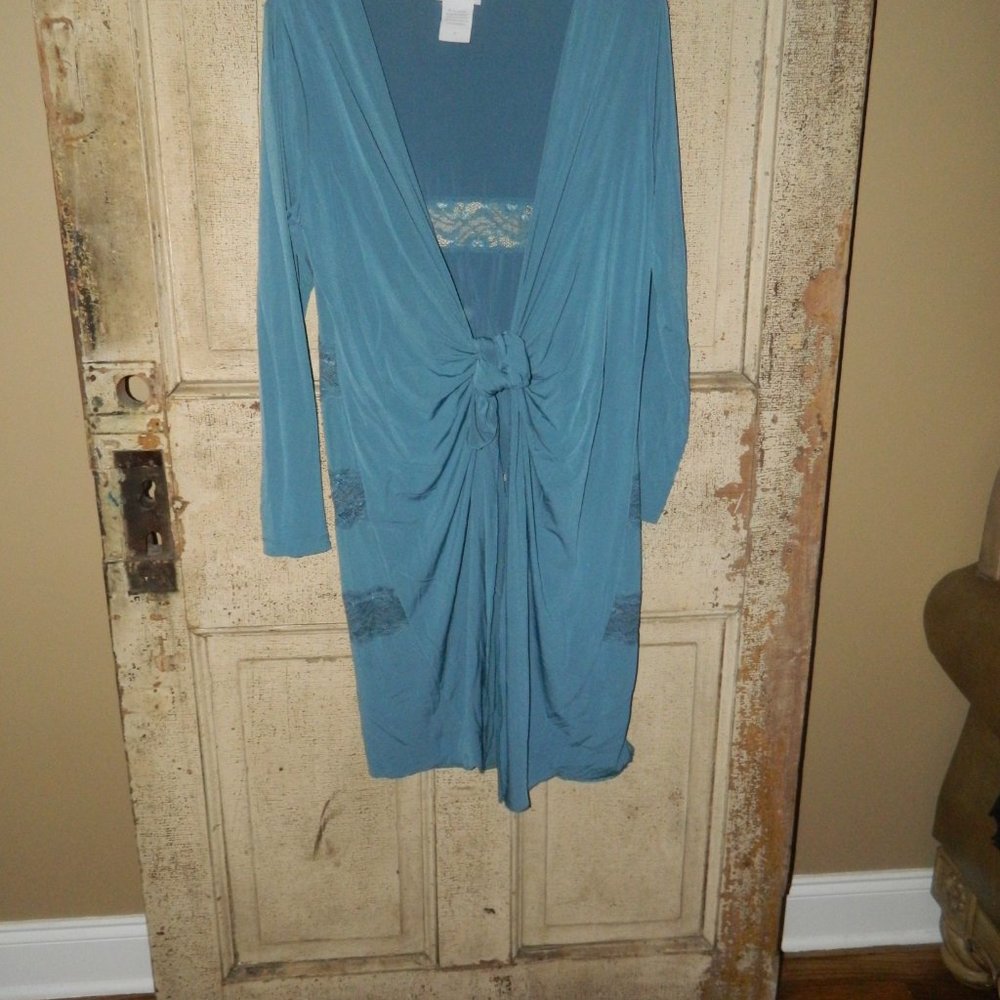 Soft Surroundings Open Front Kimino Cardigan Top Size S - Picture 2 of 5